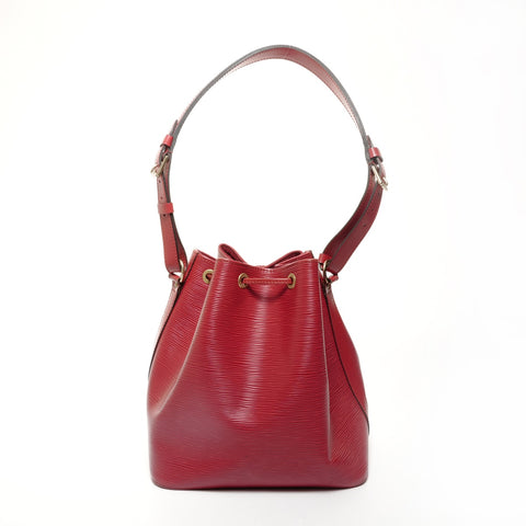 LOUIS VUITTON 1995 Epi Noe Shoulder Bag Red WS24694