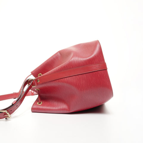 LOUIS VUITTON 1995 Epi Noe Shoulder Bag Red WS24694