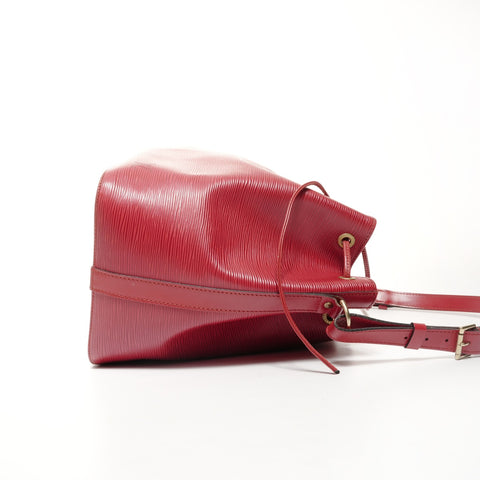 LOUIS VUITTON 1995 Epi Noe Shoulder Bag Red WS24694