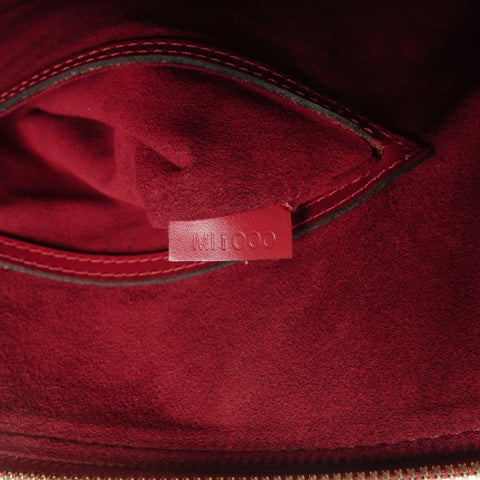 LOUIS VUITTON 2000 Epi Alma PM Handbag Red WS24695