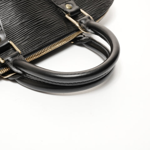 LOUIS VUITTON 1996 Epi Alma PM Handbag black WS24696