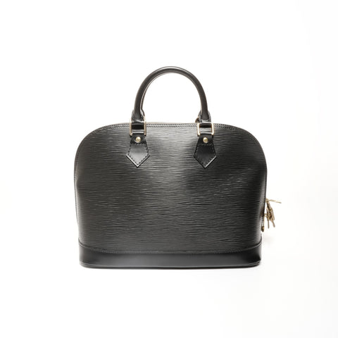LOUIS VUITTON 1996 Epi Alma PM Handbag black WS24696