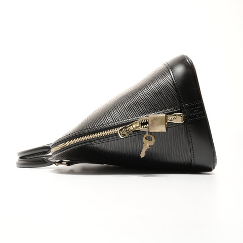 LOUIS VUITTON 1996 Epi Alma PM Handbag black WS24696