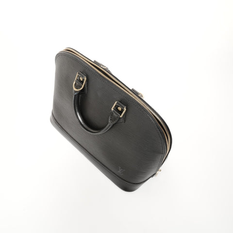 LOUIS VUITTON 1997 Epi Alma PM Handbag black WS24697