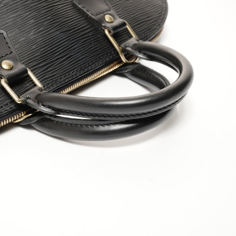 LOUIS VUITTON 1997 Epi Alma PM Handbag black WS24697