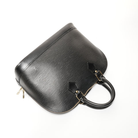 LOUIS VUITTON 1997 Epi Alma PM Handbag black WS24697