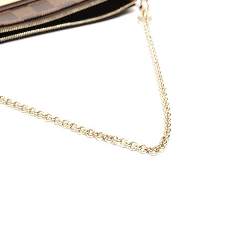 LOUIS VUITTON 2013 Damier Eva Shoulder Bag Brown WS24703