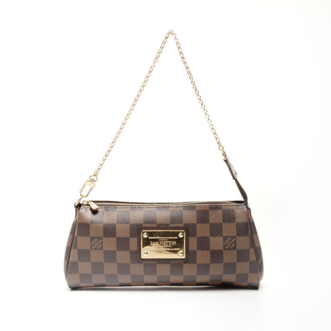 LOUIS VUITTON 2013 Damier Eva Shoulder Bag Brown WS24703