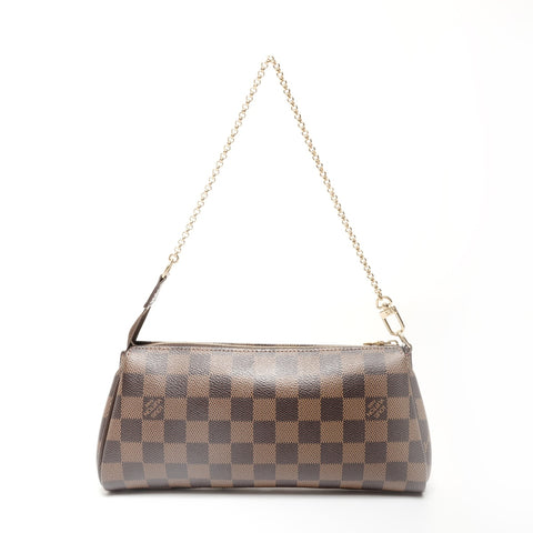 LOUIS VUITTON 2013 Damier Eva Shoulder Bag Brown WS24703