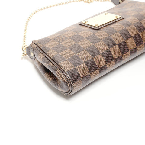 LOUIS VUITTON 2013 Damier Eva Shoulder Bag Brown WS24703