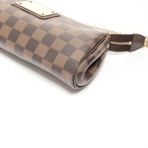 LOUIS VUITTON 2013 Damier Eva Shoulder Bag Brown WS24703