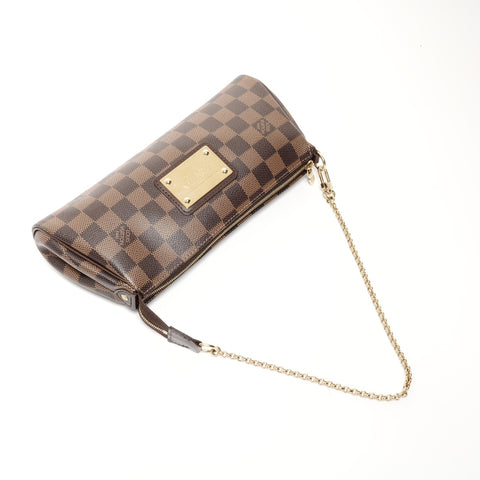 LOUIS VUITTON 2013 Damier Eva Shoulder Bag Brown WS24703