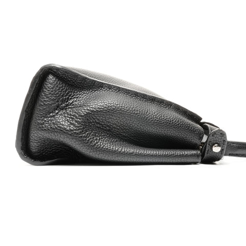 FENDI Leather Peekaboo 2way Selleria Handbag black WS24710