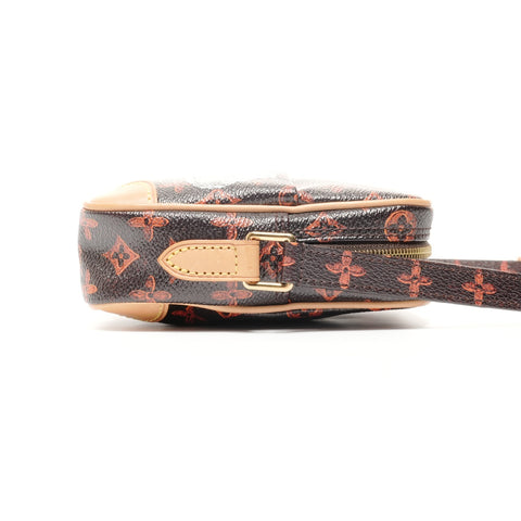 LOUIS VUITTON 2018 Monogram Catgram Shoulder Bag Brown WS24713