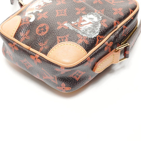 LOUIS VUITTON 2018 Monogram Catgram Shoulder Bag Brown WS24713