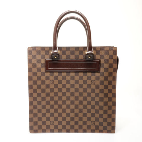 LOUIS VUITTON 2001 Damier Venice GM Handbag Brown WS24714