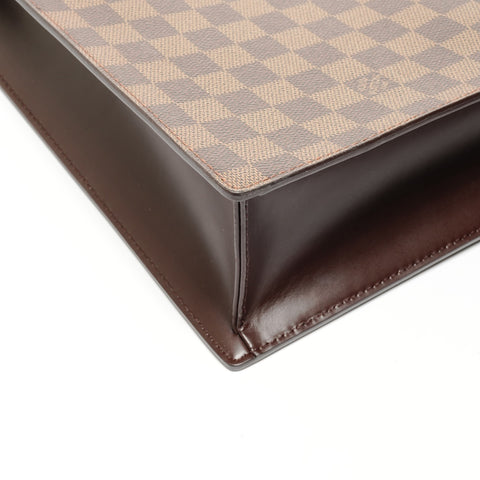 LOUIS VUITTON 2001 Damier Venice GM Handbag Brown WS24714