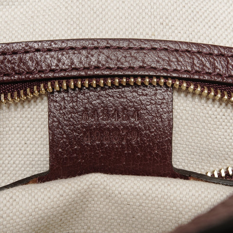 GUCCI GG Canvas Horsebit Camera Bag, Small Shoulder Bag Red WS24720