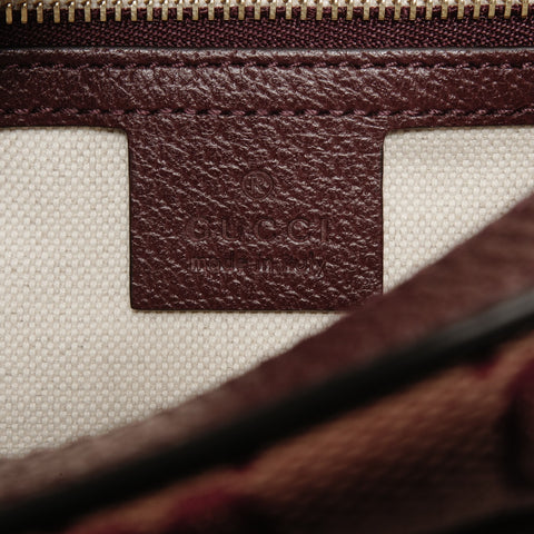 GUCCI GG Canvas Horsebit Camera Bag, Small Shoulder Bag Red WS24720