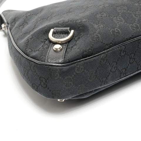 GUCCI GG canvas abby one belt Shoulder Bag black WS24721