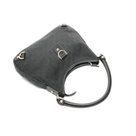 GUCCI GG canvas abby one belt Shoulder Bag black WS24721