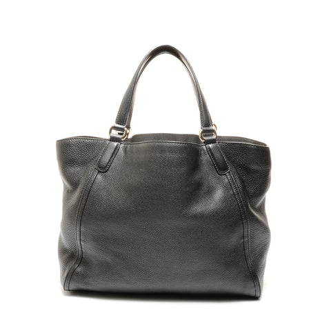 GUCCI Leather Soho Shoulder Bag black WS24723