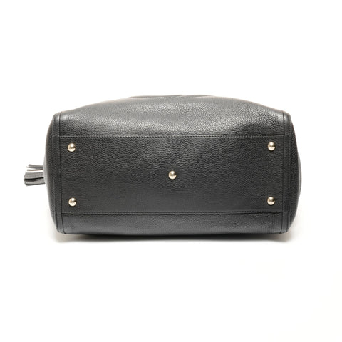 GUCCI Leather Soho Shoulder Bag black WS24723
