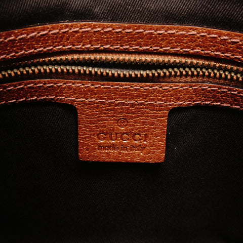 GUCCI GG Canvas New Jackie Shoulder Bag Brown WS24725