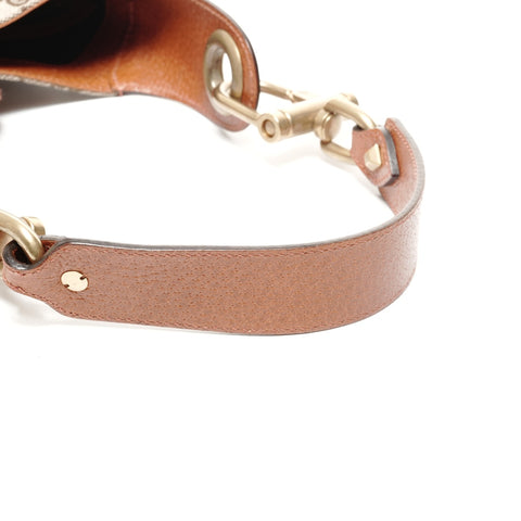 GUCCI GG Canvas New Jackie Shoulder Bag Brown WS24725