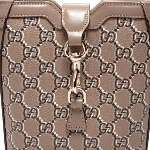 GUCCI GG Shadow Leather Mini Bucket Shoulder Bag beige WS24726
