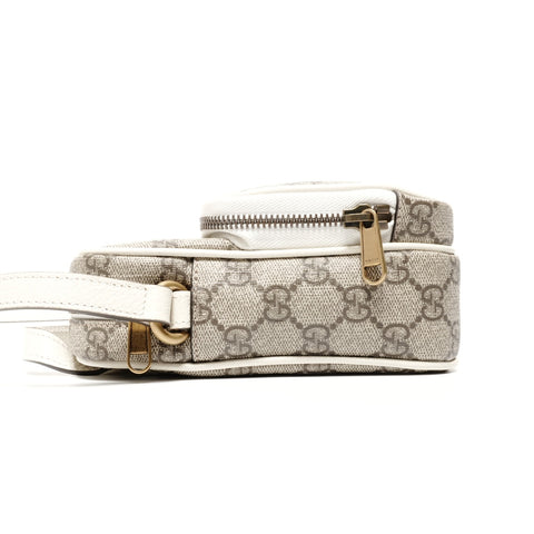 GUCCI GG Supreme Ophidia Mini Shoulder Bag beige WS24728