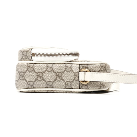 GUCCI GG Supreme Ophidia Mini Shoulder Bag beige WS24728