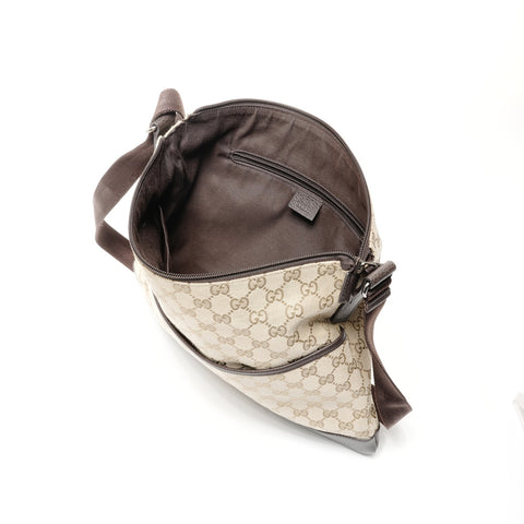 GUCCI GG canvas Shoulder Bag beige WS24729