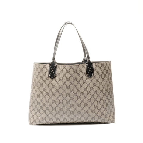 GUCCI GG Supreme Reversible Tote Bag Brown WS24730