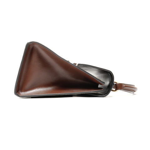 GUCCI Top Handle 2-Way GG Supreme Handbag Brown WS24731