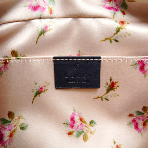 GUCCI GG Marmont denim camera bag Shoulder Bag Navy WS24735