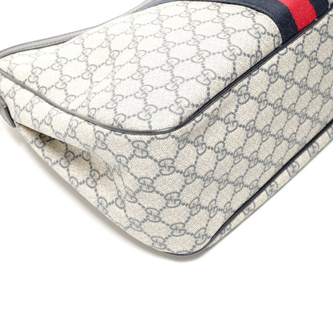 GUCCI GG Supreme Sherry PVC one belt Shoulder Bag Navy WS24736