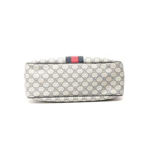 GUCCI GG Supreme Sherry PVC one belt Shoulder Bag Navy WS24736