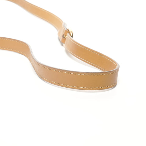 GUCCI PVC Old Gucci Micro GG Shoulder Bag Brown WS24738