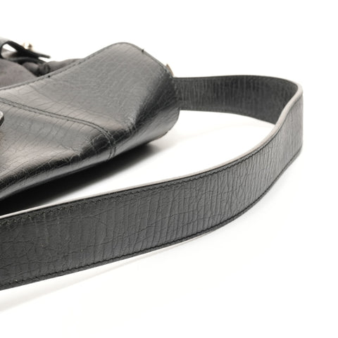 GUCCI GG canvas one belt Shoulder Bag black WS24740