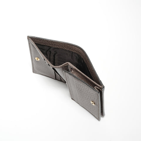 GUCCI Ophidia Compact Wallet PVC GG Supreme Bifold Wallet Brown WS24743