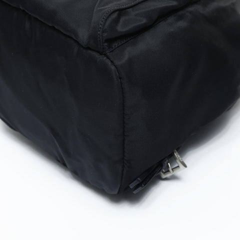 PRADA Nylon Mini Triangle Logo Backpack  Daypack black WS24756