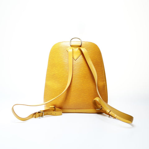 LOUIS VUITTON 1995 Epi Cobran Backpack Daypack yellow WS24757 – NUIR VINTAGE