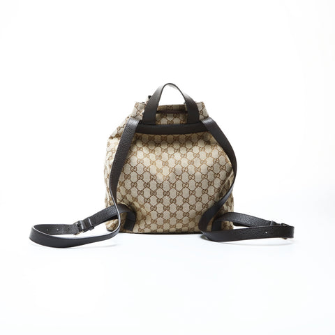 GUCCI GG canvas Backpack  Daypack Brown WS24760