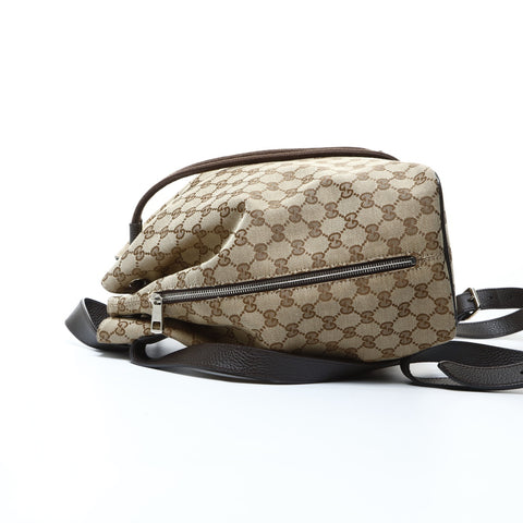 GUCCI GG canvas Backpack  Daypack Brown WS24760