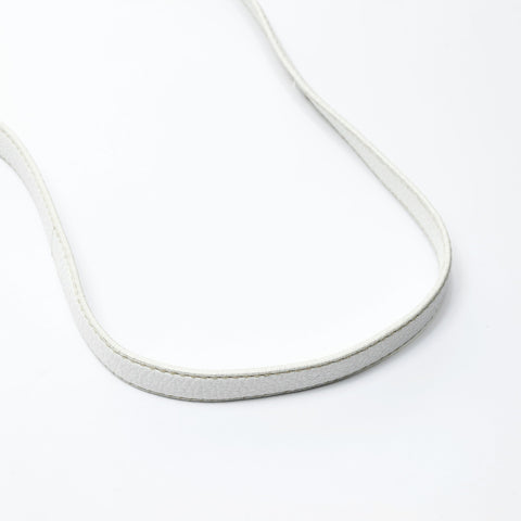 Miu Miu 皮革 Madras 挂锁单肩包 白色 WS24763