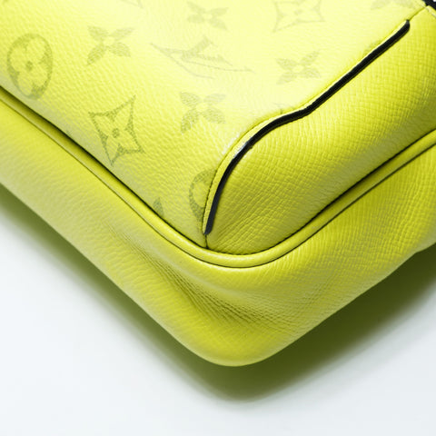 LOUIS VUITTON 2019 Taigarama Outdoor Messenger PM Shoulder Bag yellow WS24770