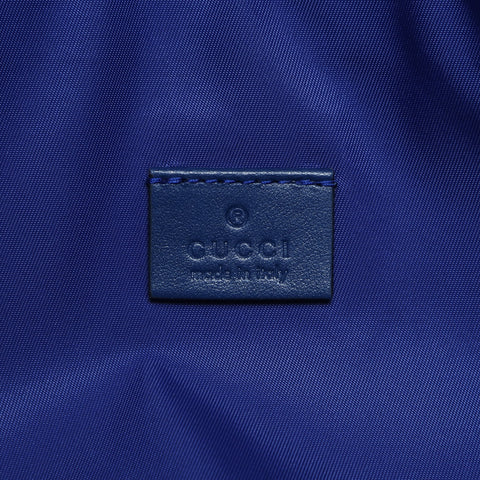 GUCCI GG Canvas Star Shoulder Bag blue WS24773