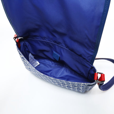 GUCCI GG Canvas Star Shoulder Bag blue WS24773