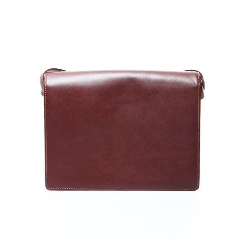 CARTIER must do Shoulder Bag Red WS24774